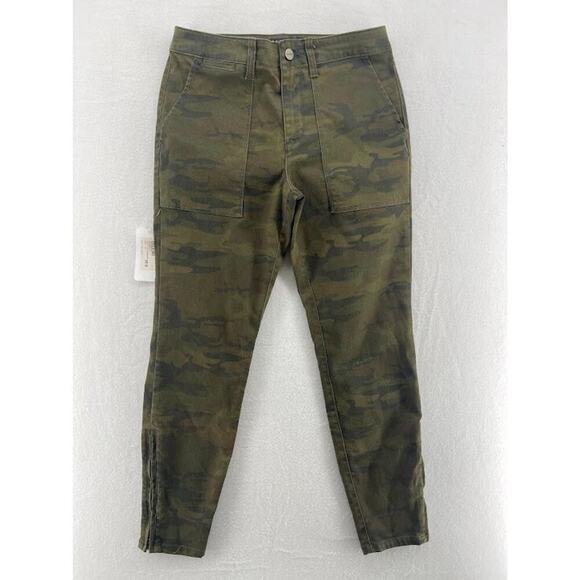 Sanctuary Standard Surplus Womens Camo Pants Skinny Zip Leg Size 27 NWT - Picture 1 of 10